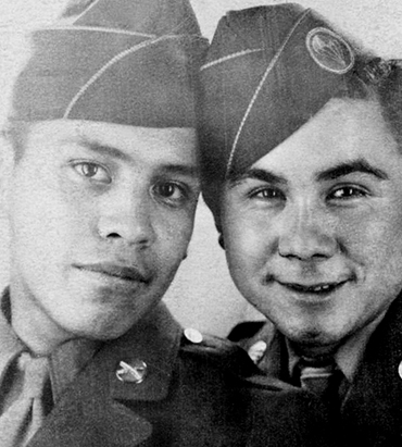 Portrait of Charles Williams and Joseph Charles